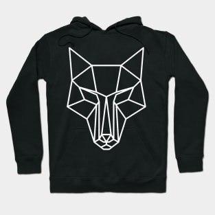 Geometric Wolf Hoodie